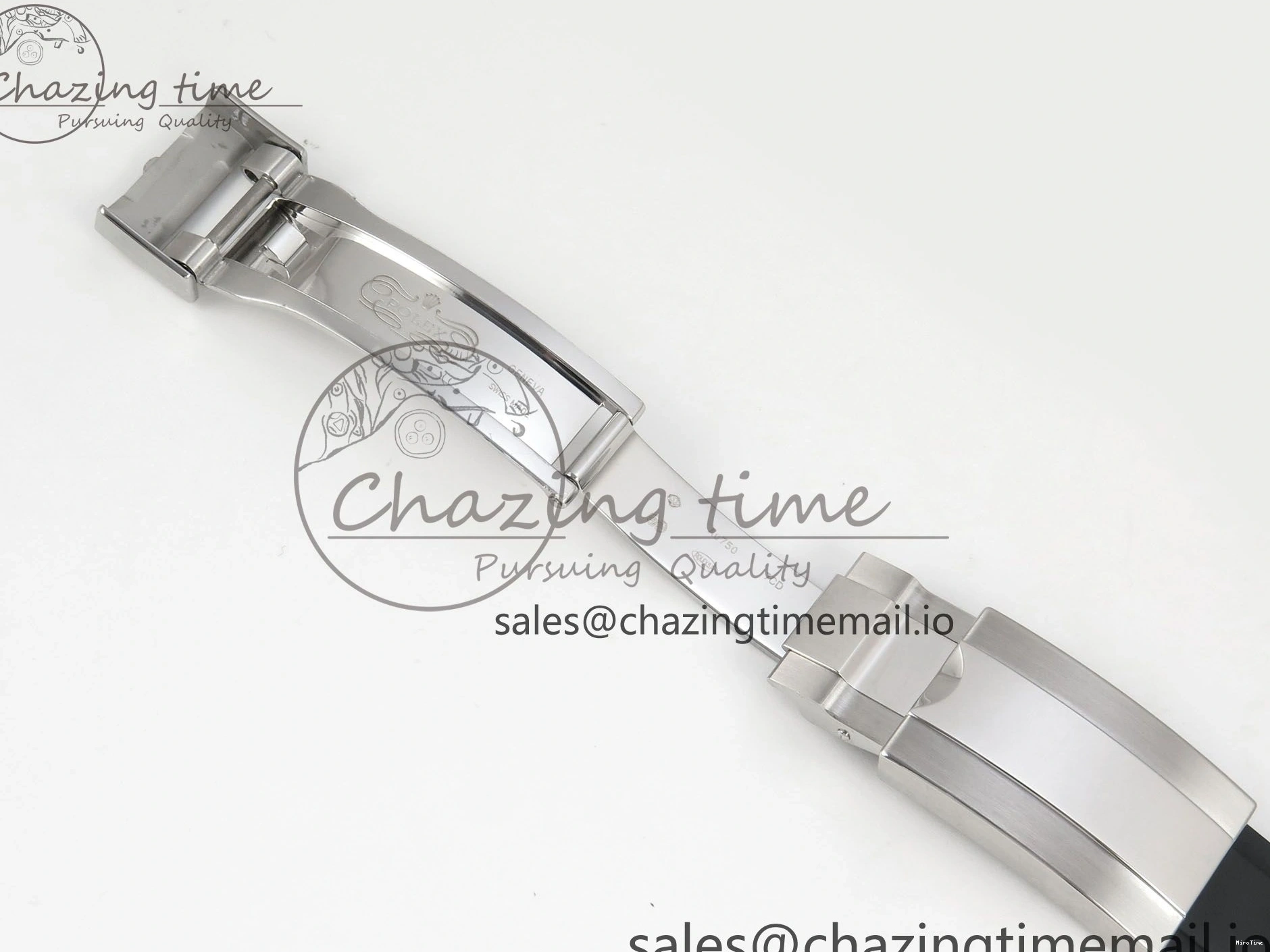 MiroTime 0122 Daytona 126519 VSF 1:1 Best Edition Black Silver Lume Dial on Oysterflex Strap VS4131 V2 (Weighted) DailyWear 324